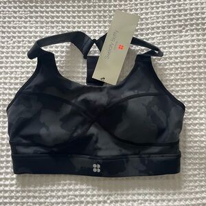 Sweaty Betty camo sports bra